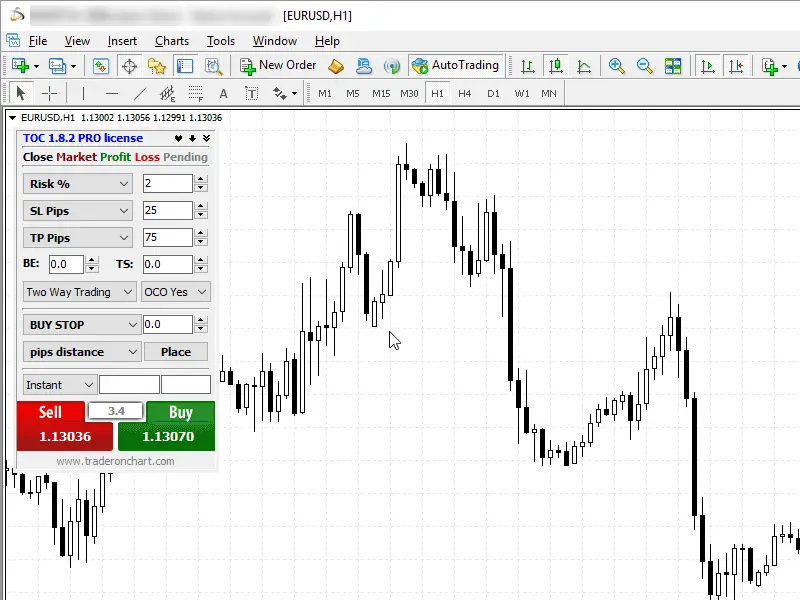 Trader on Chart Review